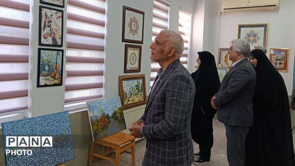  نمایشگاه هنری در مدرسه آرمینه مصلی‌نژاد