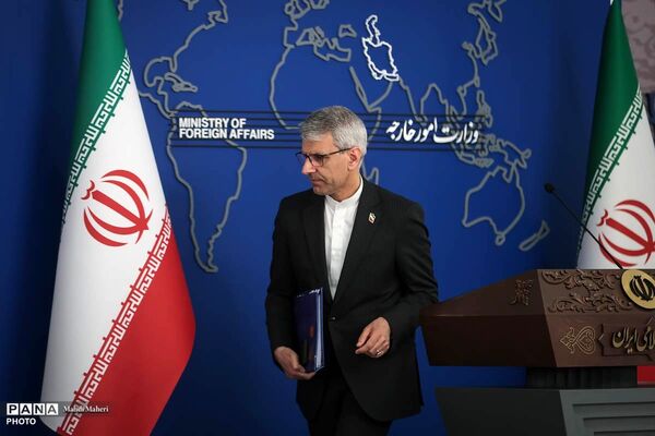 نشست خبری سخنگوی وزارت امور خارجه
