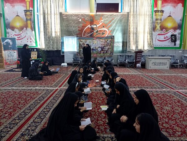آیین سوگواری دهه فاطمیه در خلیل آباد