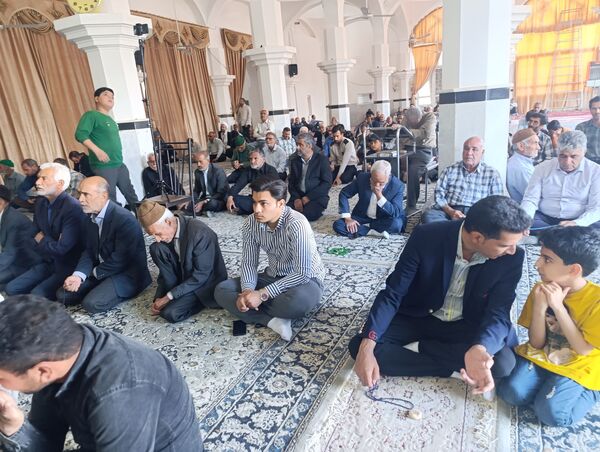نماز جمعه در خلیل آباد