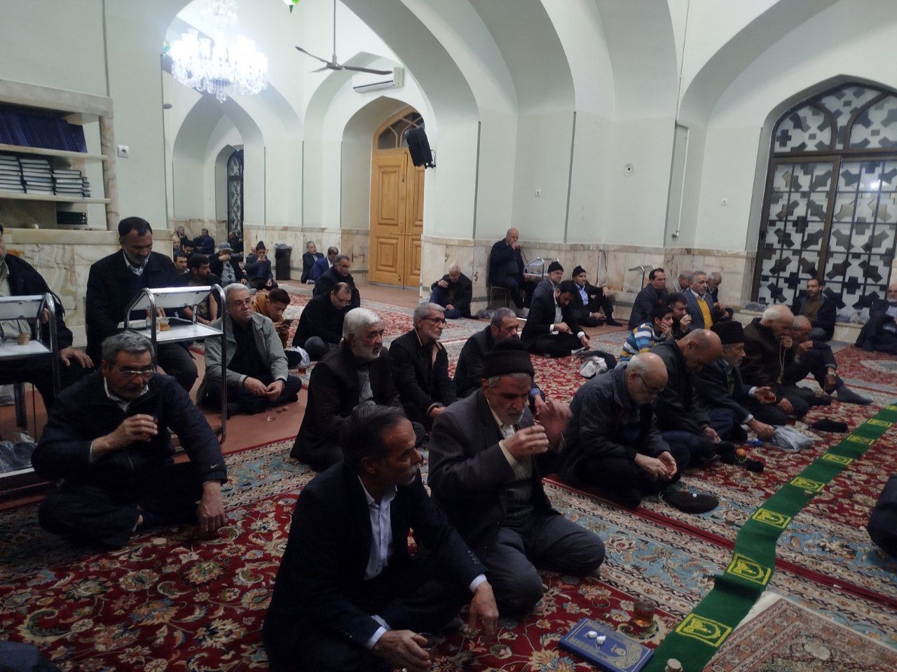  ولادت امام حسین (ع) در زیارتگاه شهید آیت الله سید حسن مدرس (ره)