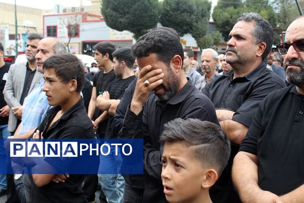 پیاده‌رویی جاماندگان اربعین حسینی در فردیس