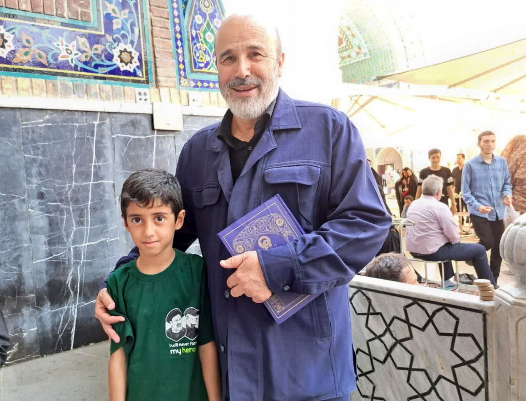 عکس یادگاری با سردار