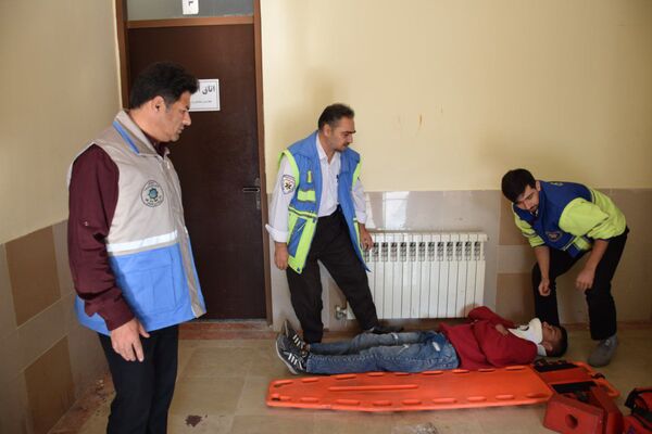  مانور زلزله در کردکوی