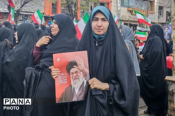 فریاد همدلی مردم شهرستان لردگان در راهپیمایی روز قدس