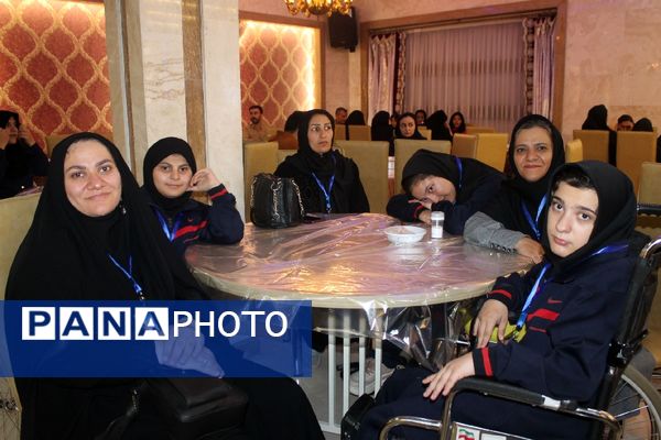 افتتاحیه بیست و چهارمین مسابقات ورزشی دانش‌آموزان استثنایی کشور در مشهد