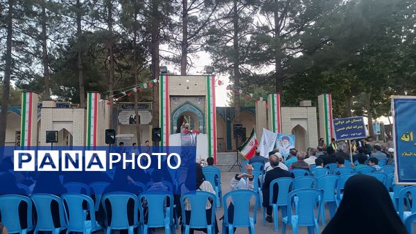 مراسم غبارروبی لاله زار شهرستان نیشابور به مناسبت گرامیداشت هفته معلم 