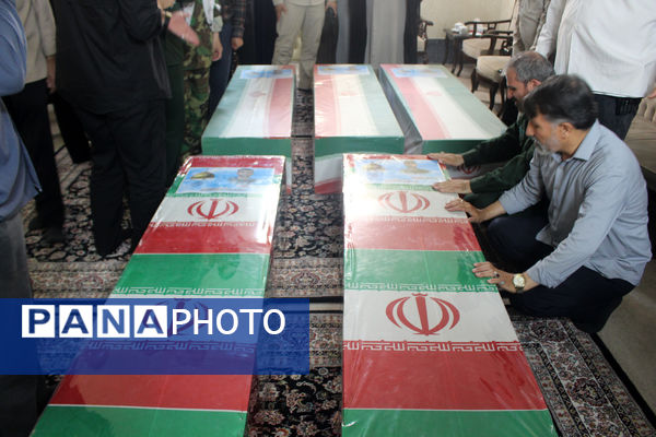 تشییع پیکرهای مطهر شهدای حملات رژیم صهیونیستی در قم