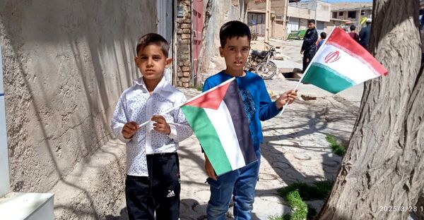 راهپیمایی روز قدس در روستای حیدری