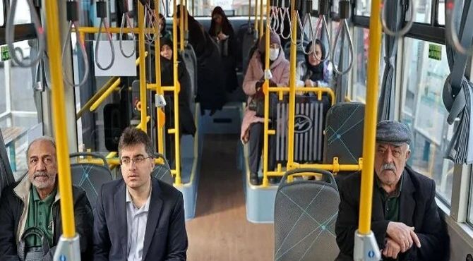 خدمات اتوبوسرانی تهران برای تجمع مردمی ۲۲ دی