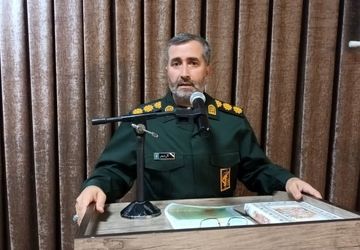 نشست خبری فرمانده سپاه ناحیه اهر با اصحاب رسانه