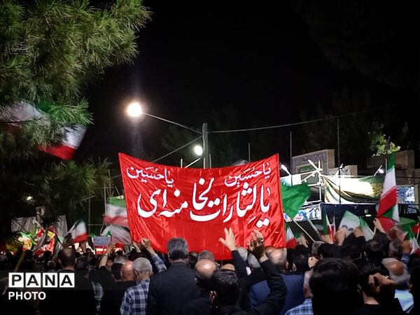 خاص ترین قاب های محرم خیابانی کاشمر