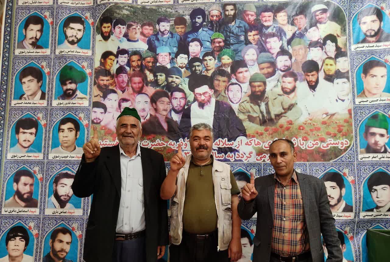 حضور پرشور مردم شهر بار شهرستان نیشابور در انتخابات ریاست‌جمهوری