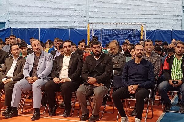 مراسم اختتامیه اولین المپیاد ورزش دانش‌آموزی شهرستان ورامین 