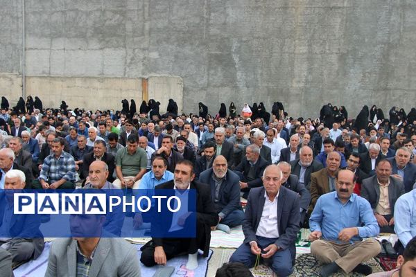 نماز عید فطر در پلدختر و معمولان