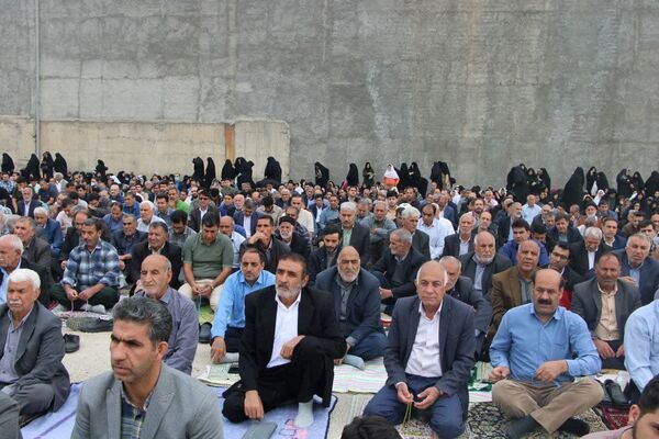 نماز عید فطر در پلدختر و معمولان