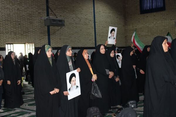 حضور پرشور کودکان گچسارانی در یوم‌الله ۹ دی