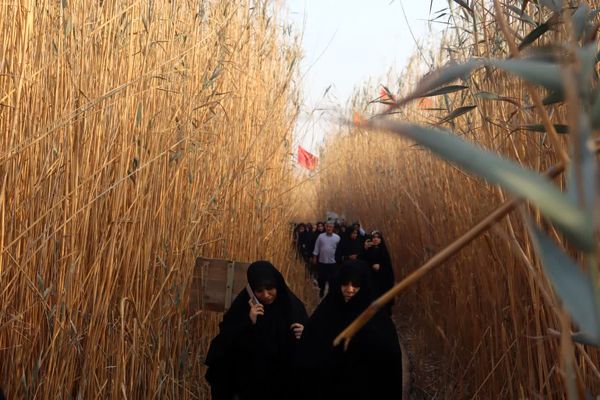 شهدای غواصِ دست‌بسته، میزبان کاروان راهیان نور دانش‌آموزان دختر کوهدشت در علقمه
