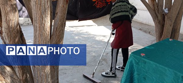 مراسم ایام فاطمیه و برپایی موکب در مدرسه مولوی