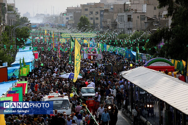 مهمونی ۱۰ کیلومتری غدیر در تهران    