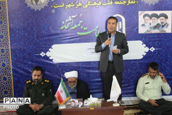 دیدار مسئولان شهرستان سملقان با امام جمعه شهر آشخانه