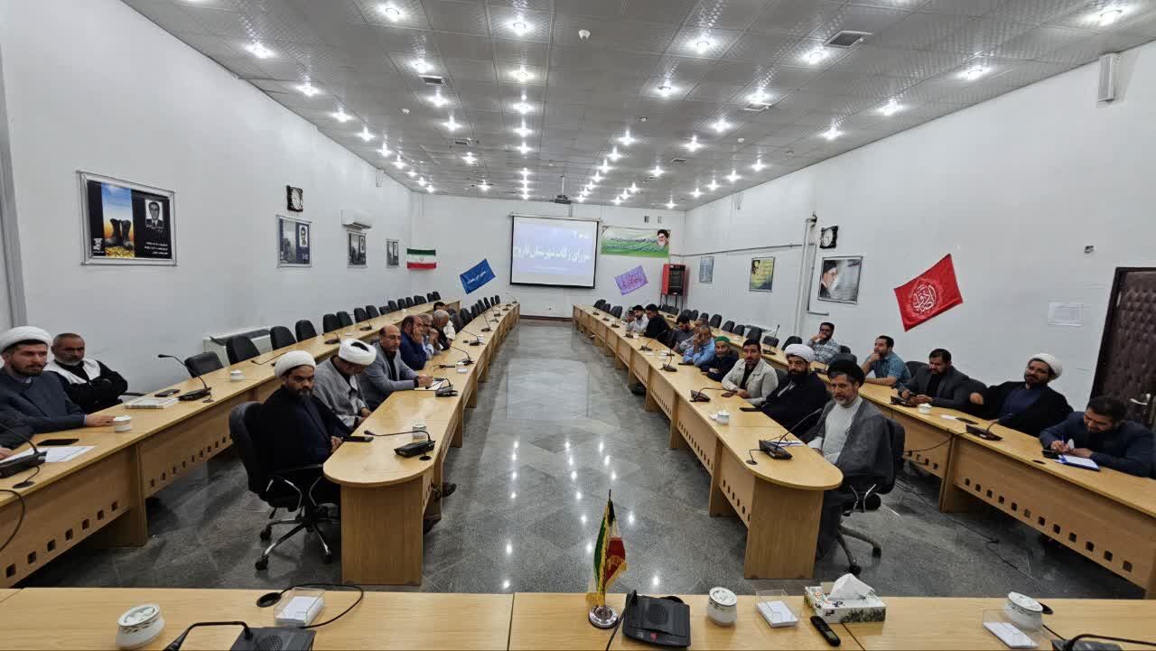 برگزاری جلسه شورای هماهنگی زکات در شهرستان فاروج