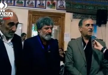 حضور مردم و مسافران شهر توریستی سرعین در پای صندوق‌های رأی