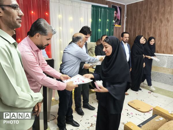 تقدیر از برگزیدگان المپیاد ورزشی سندرک
