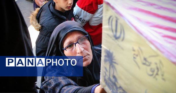 بدرقه باشکوه شهدای گمنام در کرمانشاه