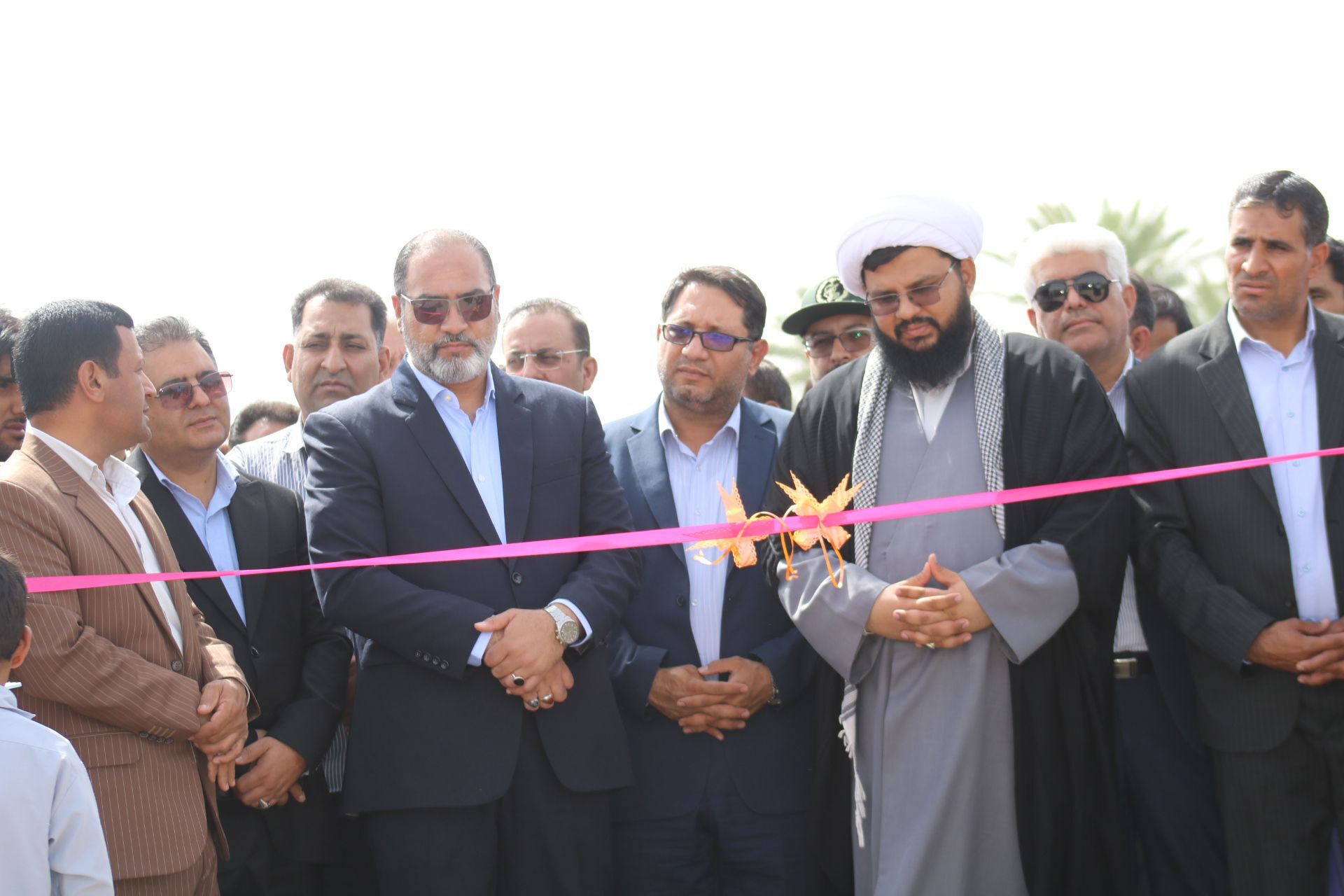 افتتاح زمین چمن روستای محمد آباد چاه ملک 