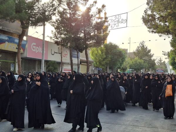 پیاده‌روی اربعین حسینی در جاجرم