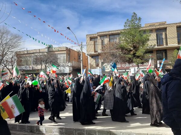 راهپیمایی پیروزی انقلاب اسلامی در کرمان