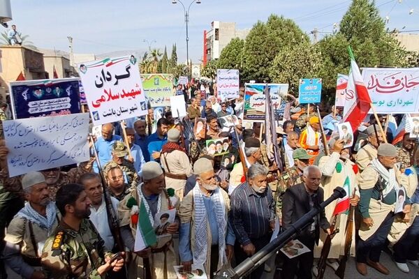 رزمایش بزرگ جان فدایان ایران در شهرستان باشت