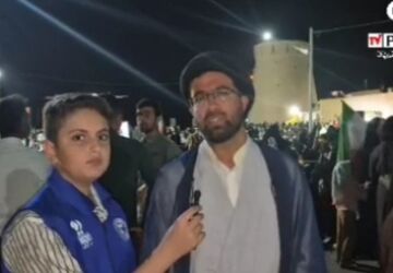 جشن ازدواج زوج‌های جان‌فدا در تجمعات مردمی