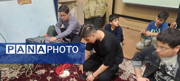 هیئت هفتگی دانش آموزی انصار المهدی نیشابور 