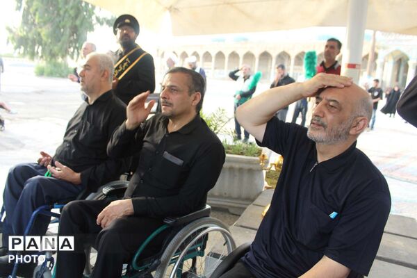 مراسم سالگرد شهیدان شاکری، پرتویان و سلگی در مسجد جمکران