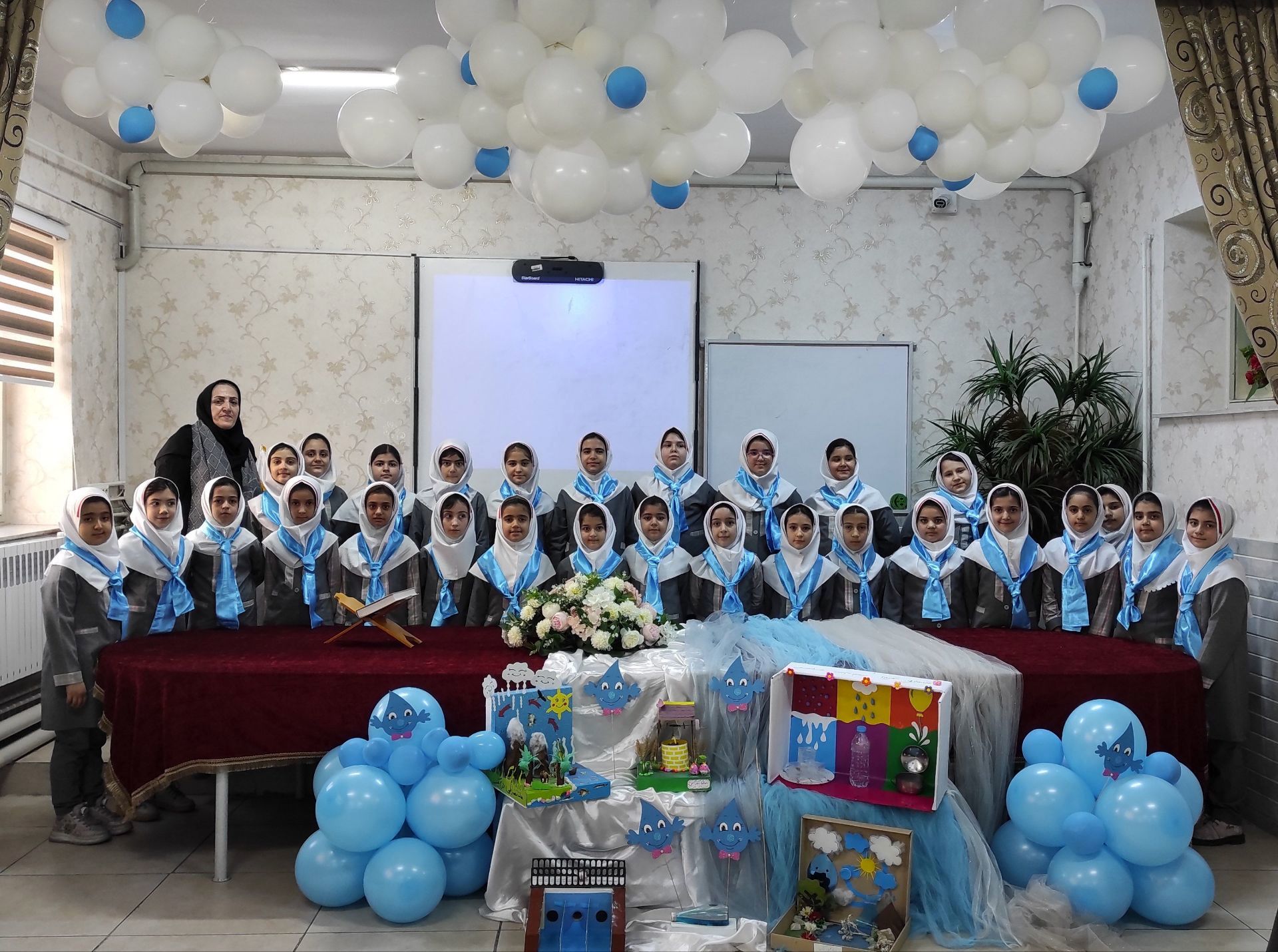 کسب مقام اول دبستان شاهد بنت‌الحسین در جشنواره «نخستین واژه آب»