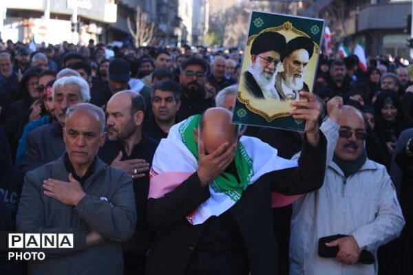 تهران در سوگ رهبر شهید انقلاب