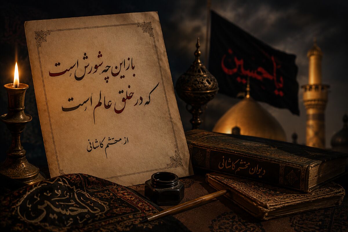 از کاشان تا کربلای دل‌ها؛ قصه جاودان محتشم