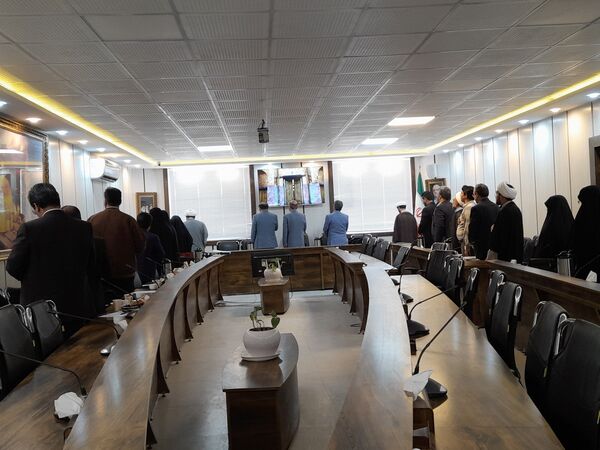 جلسه شورای مشورتی نماز مدیران مدارس ناحیه ۳
