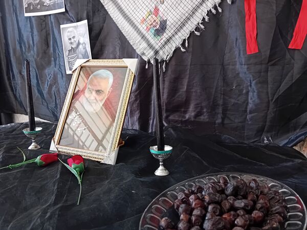 گرامیداشت پنجمین سالگرد شهادت سردار سلیمانی در دبیرستان فاطمه الزهرا 