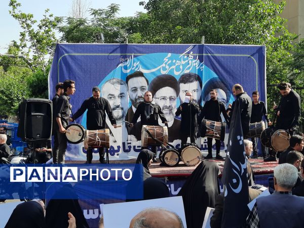 وداع با سید الشهدا خدمت