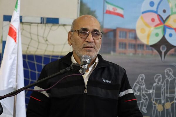 آیین افتتاحیه المپیاد ورزشی درون‌مدرسه‌ای در یزد