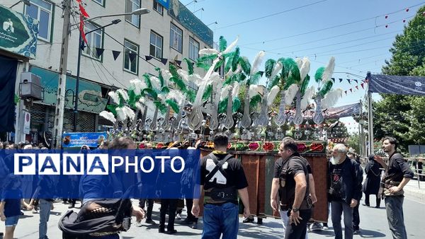 مراسم تاسوعای حسینی در کرج