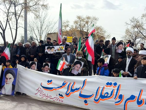 راهپیمایی۲۲ بهمن  شهرستان مانه 