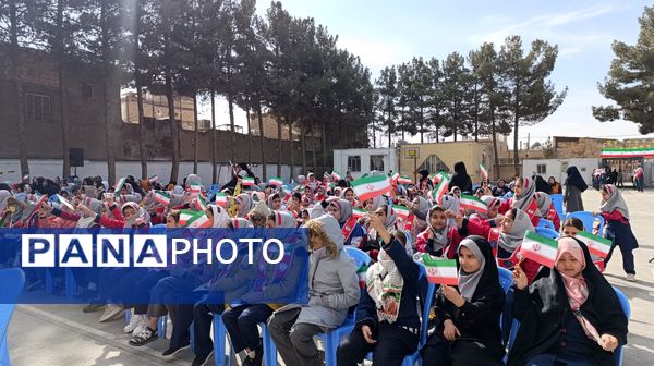 افتتاحیه آموزشگاه ۱۲ کلاسه‌ یاسمن خاکباز ۲ شهرستان نیشابور