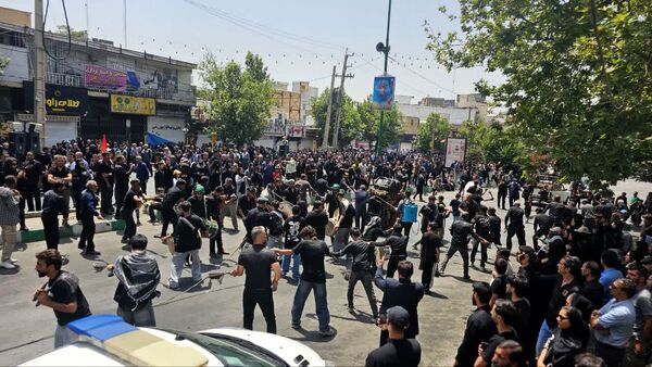 مراسم عاشورای حسینی با حضور پرشور مردم عزادار یاسوج