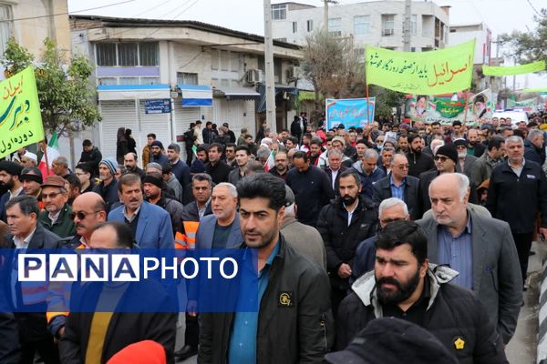 بندر ترکمن یکصدا با انقلاب؛ حماسه حضور در ۲۲ بهمن