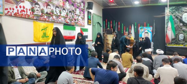 اجتماع امت حزب الله شیروان در پی شهادت شهید سید حسن نصرالله و حمایت از جبهه مقاومت و محکوم کردن رژیم صهیونیستی