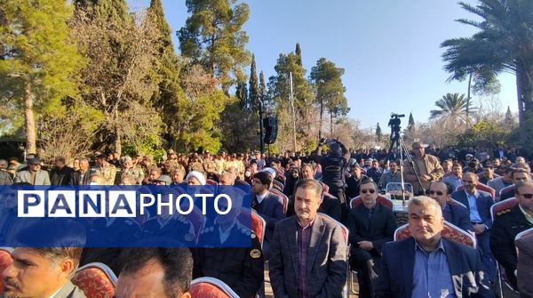 سومین سالگرد شهید علی‌اکبر رنجبر در گلزار شهدای شیراز